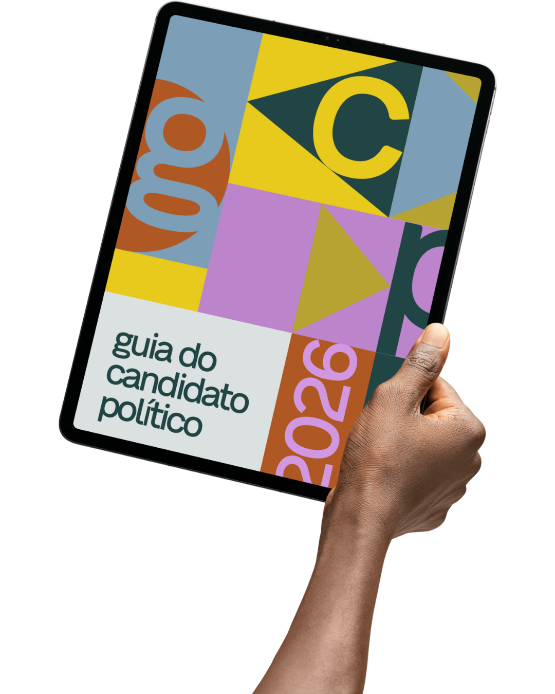 Arsenal · Cinco perfis políticos com identidade visual — Conservador Tradicional, Gestor Técnico, Populista Carismático, Progressista Urbano, Ambientalista Conectado